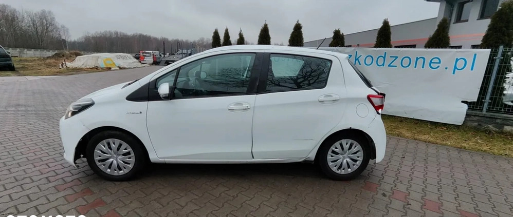 Toyota Yaris cena 28900 przebieg: 41000, rok produkcji 2018 z Warszawa małe 154